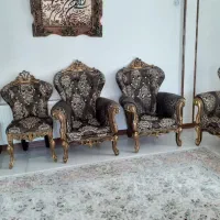 مبلمان ۹ نفره تمام چوب