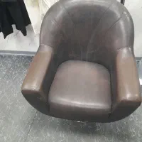 ی دست مبل اداری چرم اصل