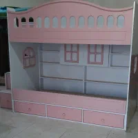 تخت خواب دوطبقه مدل سپید|تخت و سرویس خواب|تبریز, |دیوار