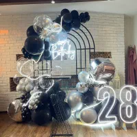 بادکنک آرایی/گل آرایی|خدمات پذیرایی، مراسم|رودهن, |دیوار