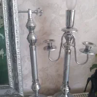 آیینه وشمعدان|صنایع دستی و سایر لوازم تزئینی|اصفهان, ابر|دیوار