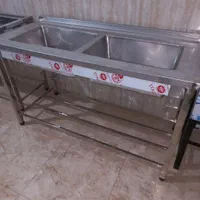 کانتر گرم صنعتی استیل|کافی‌شاپ و رستوران|رباط‌کریم, |دیوار