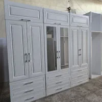 کمد لباس درب لولایی مدل انگلیسی(پازلی سفارشی)