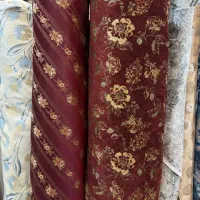 پارچه مبل ترک شانل مخمل تک گل سلطنتی پرده تعمیرمبل