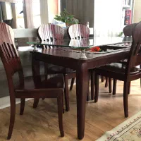 میز و صندلی غذاخوری ۶ نفره ترک