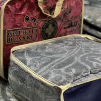 پتو گلبافت تک رنگ / رنگبندی شیک و خاص