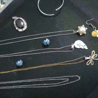 زنجیر نقره ایتالیایی وبرنجه  واستیل|بدلیجات|ساوه, |دیوار