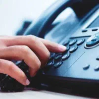 خط تلفن ثابت