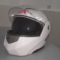 کلاه کاسکت فک متحرک و عینک برند EK|قطعات یدکی و لوازم جانبی|خمینیشهر, |دیوار