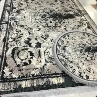 فرش ماشینی طرح وینتیج مدرن فرانسوی ۶ متری