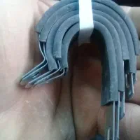 بست گالوانیزه عایقدار سایز ۲۸ یک بسته ۱۰۰ تایی|مصالح و تجهیزات ساختمان|باقرشهر, |دیوار