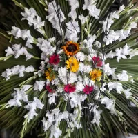 گلفروشی تاج گل پول ارایی سبدگل ماشین عروس|گل و گیاه طبیعی|اقبالیه, |دیوار