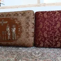 سه عدد پشتی دو رویه سالم