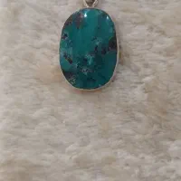 گردنبند نقره فیروزه نیشابور