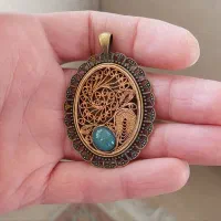 گردنبند ملیله|جواهرات|بروجرد, |دیوار