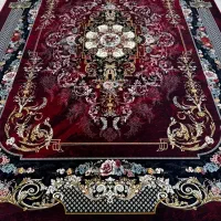 فرش ۱۲متری ۱۲۰۰شانه رنگ لاکی موجود شد