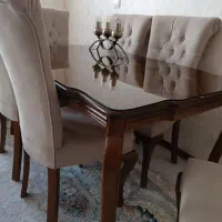 میز و صندلی غذاخوری  شش نفره|میز و صندلی غذاخوری|سهند, |دیوار