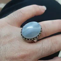 انگشترعقیق کبود یمنی طرحدار وزیبا فقط گرمی ۹۰ تومن|بدلیجات|مشهد, هدایت|دیوار