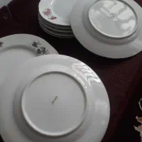 12عددبشقاب اصل ژاپن سالم|ظروف سرو و پذیرایی|کرمانشاه, |دیوار