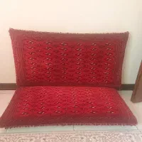 پشتی ترکمن دستباف نو