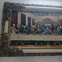 تابلو فرش شام اخر