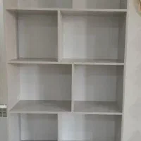 کتابخانه تمام ام دی اف رنگ و جنس درجه یک و شیک