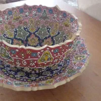 مینا کاری بسیارزیبا|صنایع دستی و سایر لوازم تزئینی|کرج, برغان|دیوار