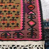 گلیم 70ساله ملایر عطیقه کلکسیونی نو|فرش|قائم‌شهر, |دیوار