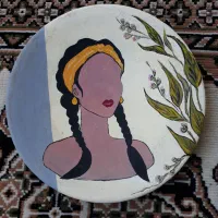 دیوار کوب سفالی