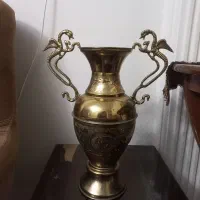گلدان بزرگ قلمکاری