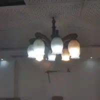 لوستر چوبی