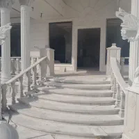 نصب-نرده-سنگی-شومینه-آبنما-باربیکیو