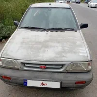 پراید نقره ای مدل ۸۵