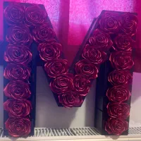 گل رز روبانی،مصنوعی،هدیه خاص