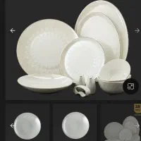 سرویس ۶نفره استخوانی درجه یک چینی مقصود  پلمپ نونو