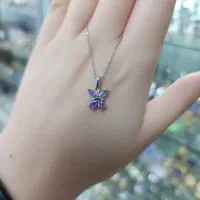 گردنی ظریف دخترانه  نقره s