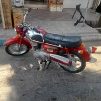 کاوازاکی ۱۲۵ زیر خاکی تک استارت روشن