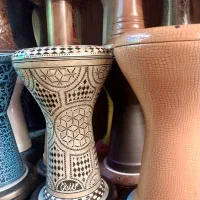 داربوکا با کوزه ای مصری ۷ کیلو تمپو ضرب تمبک آموزش