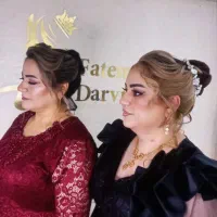 میکاپ شنیون کوتاهی وکس ابرو ناخن رنگ