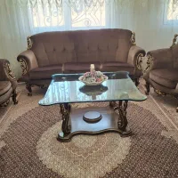 مبل استیل چوب گردو|مبلمان خانگی و میز عسلی|تهران, اباذر|دیوار