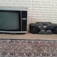 رادیو قدیمی تلویزیون سونی قدیمی سالم
