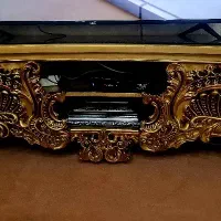 میز تلویزون سلطنتی چوبی