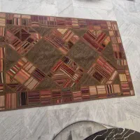 فرش یک در یک و نیم ترک درحد نو