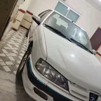 پژو پارس سال ۹۶ سفید بدون رنگ و خط|خودرو سواری و وانت|دابودشت, |دیوار