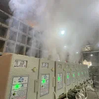رطوبت ساز التراسونیک صنعتی مه سازان