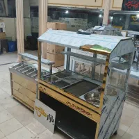 ورق گریل تک شعله کباب پز دهنه ۵۰ سیار بندری|کافی‌شاپ و رستوران|اهواز, نادری|دیوار