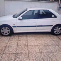 پژو پارس سفید مدل 90