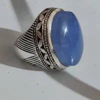 انگشتر عقیق کبود