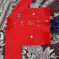 دو دست لباس دخترانه شیک و ۱ ست لباس پسرانه سویشرت|لباس|صومعه‌سرا, |دیوار