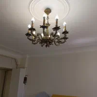لوستر برنزی قدیمی